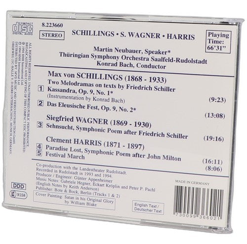 Von Schillings - Kassandra • Das Eleusische Fest (Two Meolodramas) - CD