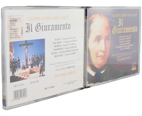Mercadante - Il Giuramento - Box Set 2 CDs - Nuova Era - 1994 - Giuliano Carella