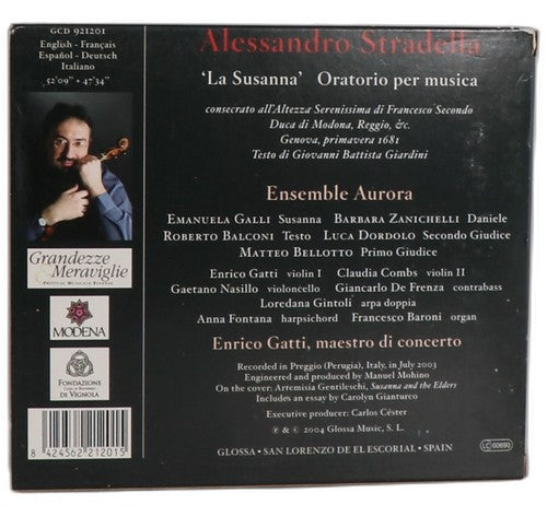 Stradella - La Susanna - Box Set 2 CDs - Glossa - 2004
