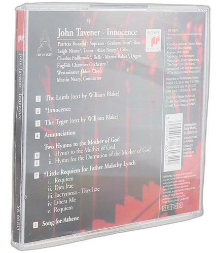 Tavener - Innocence - CD - Sony Classical