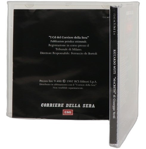 Verdi - Macbeth - CD - Corriere Della Sera - 1997 - Riccardo Muti