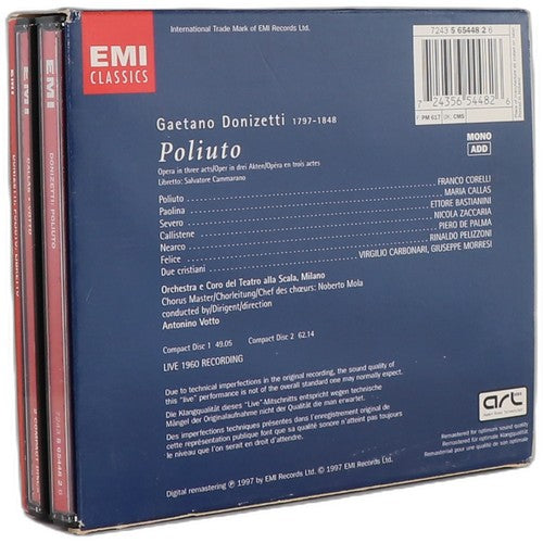 Gaetano Donizetti - Poliuto (2 CD Set) - Chorlton Analogue