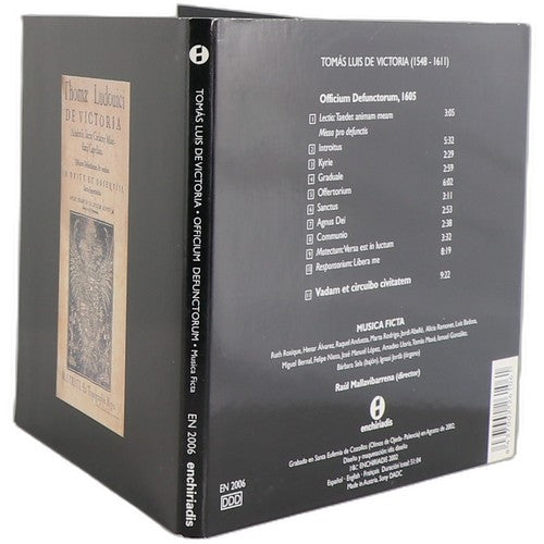 De Victoria - Officium Defunctorum - CD - Enchiriadis - 2002 - Musica Ficta (4)