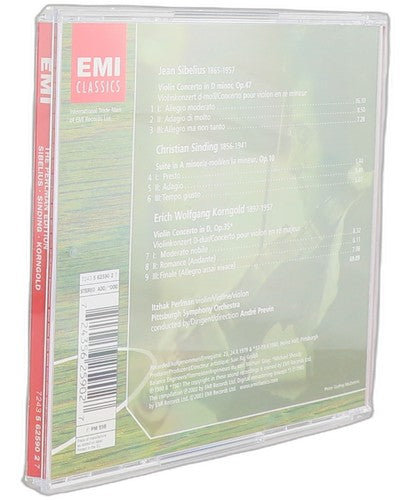 Sibelius, Korngold, Sinding: Violin Concertos & Suite - CD - EMI Classics - 2003