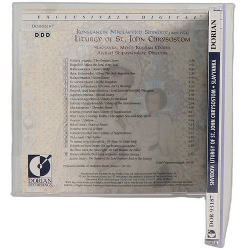 Schwedow - Liturgy Of St. John Chrysostom - CD - Dorian Recordings - 1999