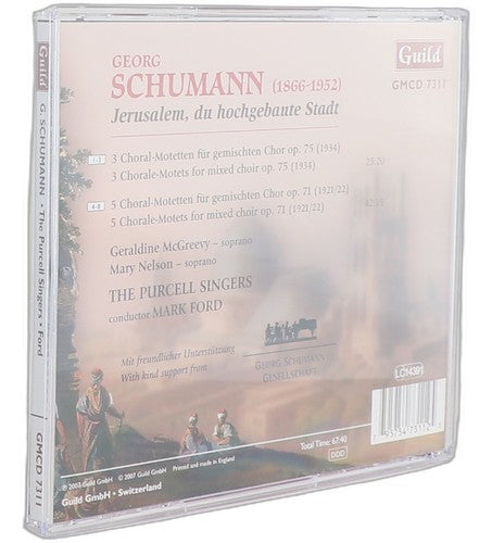 Schumann - Jerusalem, du hochgebaute Stadt - CD - Guild - 2007