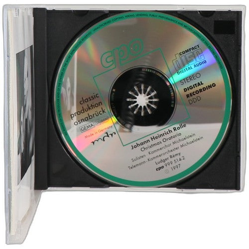 Rolle - Christmas Oratorio - CD - cpo - 1997