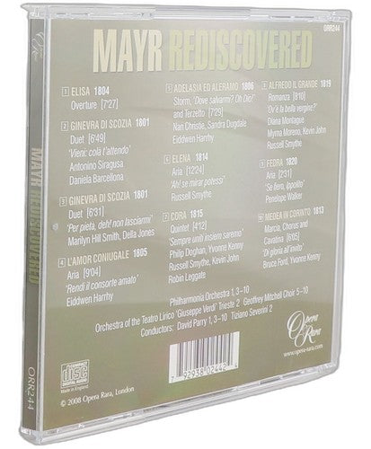 Mayr Rediscovered (CD) - Chorlton Analogue