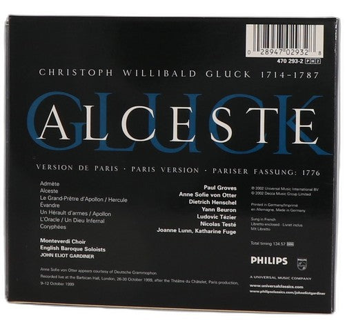 Christoph Willibald Gluck - Alceste (2 CD Set) - Chorlton Analogue