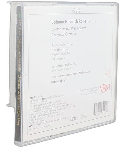 Rolle - Christmas Oratorio - CD - cpo - 1997