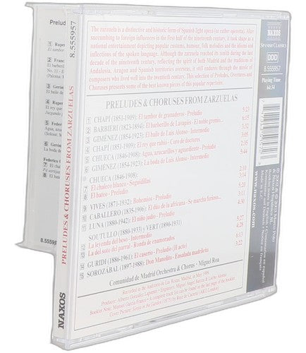 Chapí - Preludes And Choruses From Zarzuelas - CD - Naxos - 2003