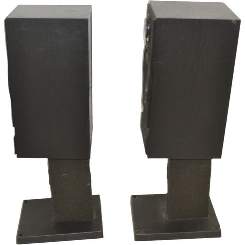 Linn Helix LS150 Stand Mount Speakers Pair Bi-Wire Black Passive HiFi - Chorlton Analogue