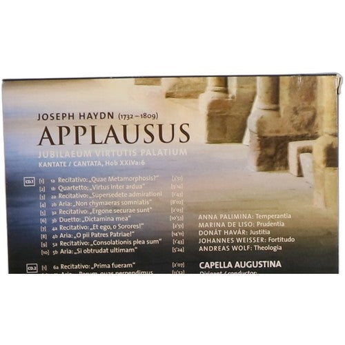 Joseph Haydn - Applausus (Jubilaeum Virtutis Palatium), Kantate, Hob XXIVa:6 (2 CD Set)