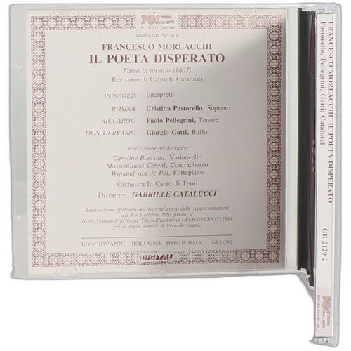 Morlacchi - Il Poeta Disperato - CD - Frequenz - 1993