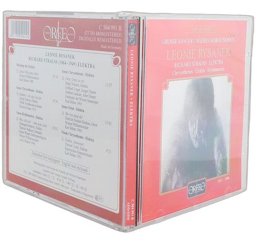 Strauss - Elektra / Chrysothemis, Elektra, Klytämnestra - CD - Orfeo (2) - 1999