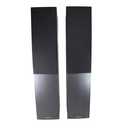 Mission LX-3 Floorstanding Speakers Pair Black Oak Single Wire One Owner Tested