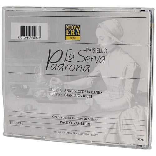 Giovanni Paisiello - la Serva Padrona (CD) - Chorlton Analogue