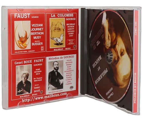 Charles Gounod - Philemon Et Baucis (CD) - Chorlton Analogue