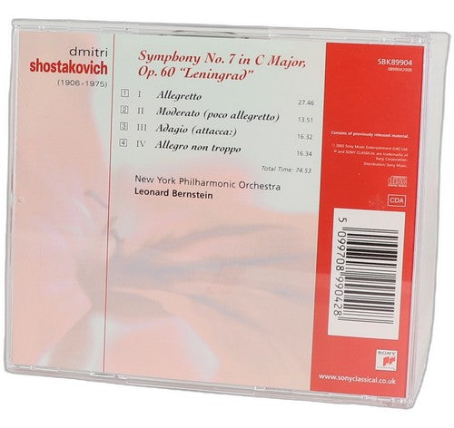 Shostakovich - Symphony No. 7  "Leningrad" - CD - Sony Classical - 2002