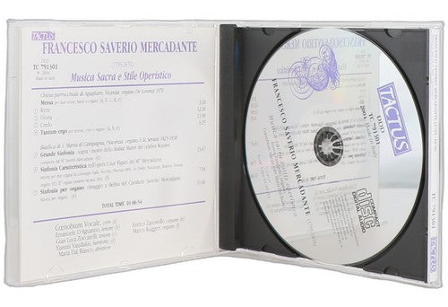Francesco Saverio Mercadante - Musica Sacra e Stile Operistico (CD) - Chorlton Analogue