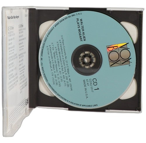 Mozart - Piano Concertos - Box Set 2 CDs - Vox - 2000 - Walter Klien