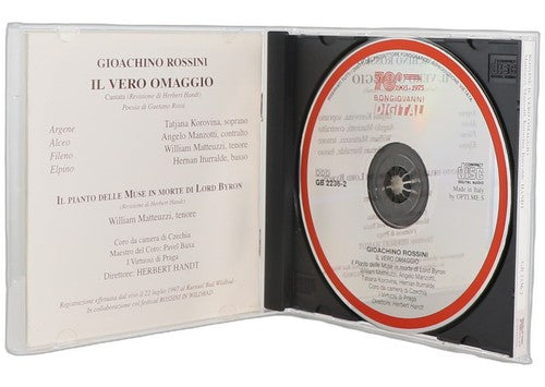 Rossini - Il Vero Omaggio / Il Pianto Delle Muse In Morte Di Lord Byron - CD