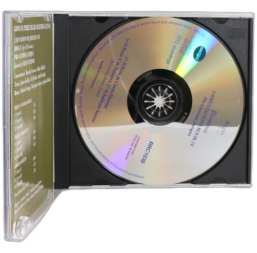 Palestrina - Lamentations of Jeremiah the Prophet, Book IV - CD - Regis Records