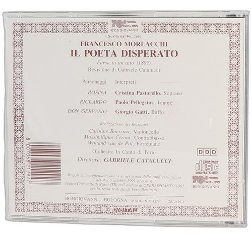 Morlacchi - Il Poeta Disperato - CD - Frequenz - 1993