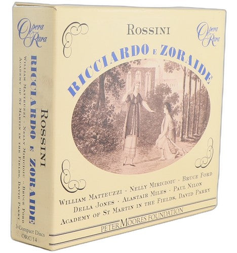 Rossini - Ricciardo e Zoraide - Box Set 3 CDs - Opera Rara - 1996