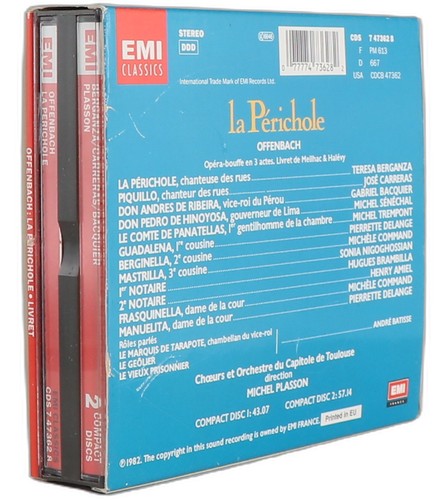 Offenbach - La Périchole - Box Set 2 CDs - EMI Classics
