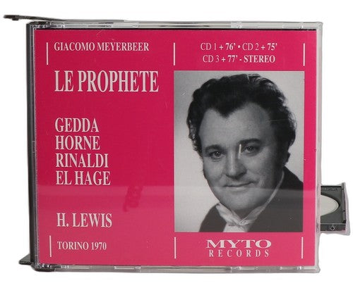 Meyerbeer - Le Prophète - Box Set 3 CDs - Myto Records - 1993