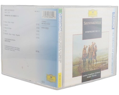 Shostakovich - Symphony N.8 In C Minor Op. 65 - CD - Deutsche Grammophon - 1999