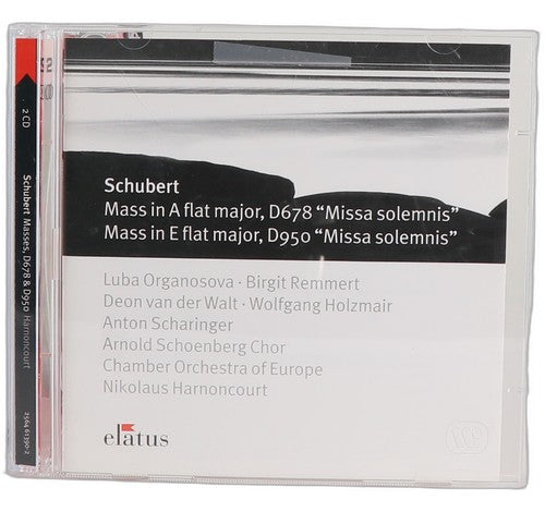 Schubert - Missa Solemnis – Mass in A flat major, D678 - Box Set 2 CDs