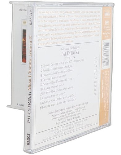 da Palestrina - Missa L'Homme Armé (A 5 Voci) - CD - Naxos - 2000