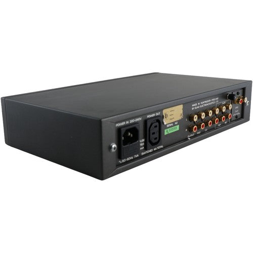 Quad 34 Preamplifier Charcoal Grey MM Phono Serviced Vintage Pre Amp UK - Chorlton Analogue