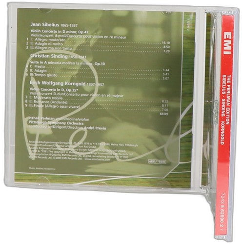 Sibelius, Korngold, Sinding: Violin Concertos & Suite - CD - EMI Classics - 2003