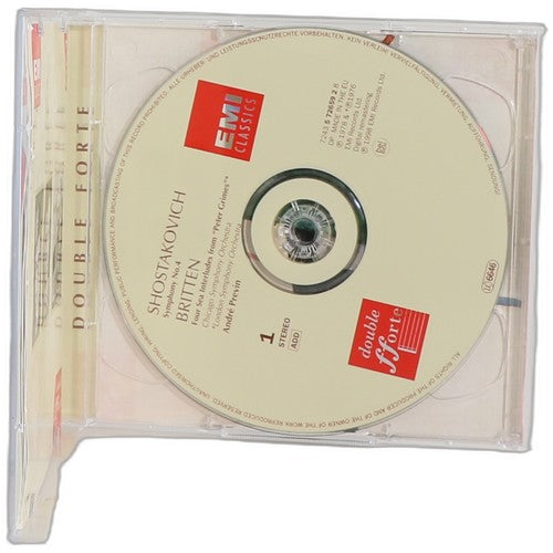 Dmitri Shostakovich - Symphonies 4 & 5 / Sinfonia Da Requiem / Four Sea Interludes (2 CD Set) - Chorlton Analogue