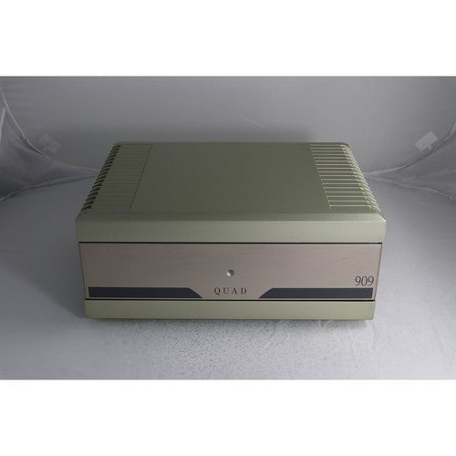 Quad 909 Power Amplifier Current Dumping 140W Stereo Tested Working UK