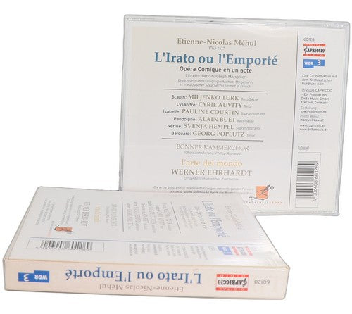 Méhul - L'Irato Ou L'Emporté - CD - Capriccio (2) - 2006