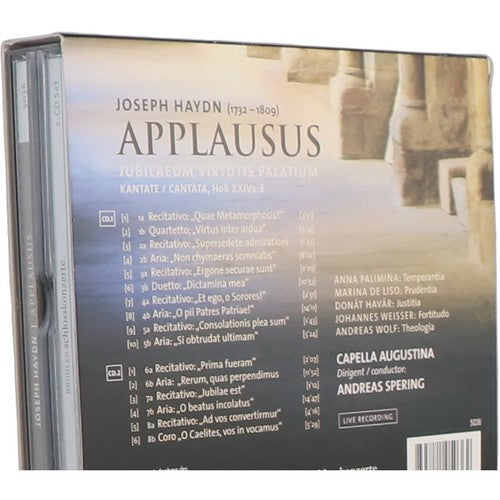 Joseph Haydn - Applausus (Jubilaeum Virtutis Palatium), Kantate, Hob XXIVa:6 (2 CD Set)
