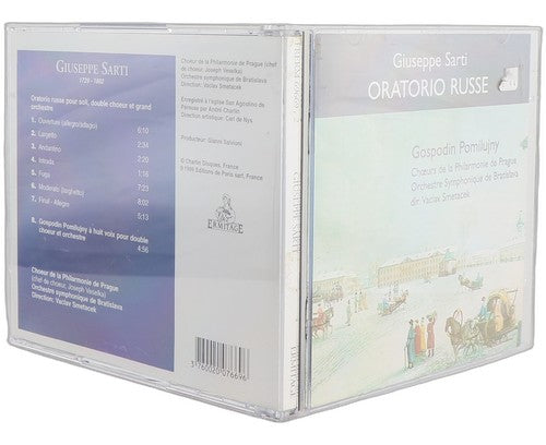 Giuseppe Sarti - Oratorio Russe / Gospodin Pomilujny (CD) - Chorlton Analogue