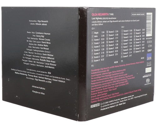 Olga Neuwirth - Lost Highway (2 CD Set) - Chorlton Analogue