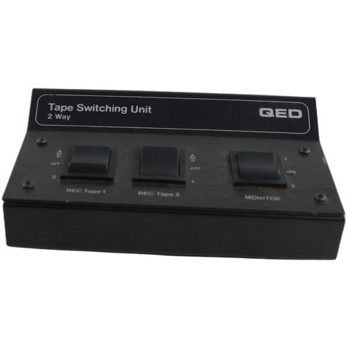 QED Tape Switching Unit 2 Way TS02P Audio Switcher Untested Made England - Chorlton Analogue