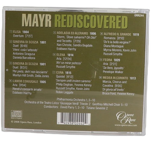 Mayr Rediscovered (CD) - Chorlton Analogue