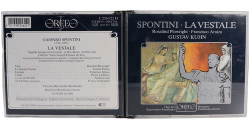 Spontini - La Vestale - Box Set 2 CDs - Orfeo - 1992