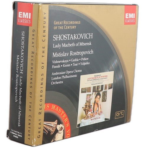 Dmitri Shostakovich - Lady Macbeth Of Mtsensk (2 CD Set) - Chorlton Analogue