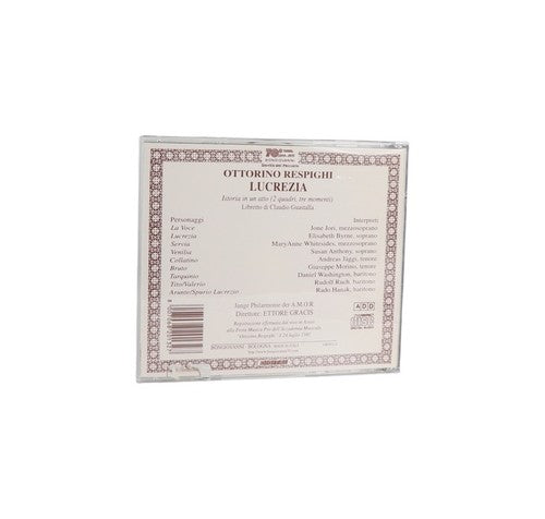 Respighi - Lucrezia - CD - Bongiovanni - 2000