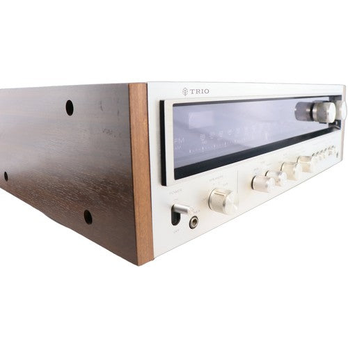 Trio KR-5400 AM FM Stereo Receiver Solid State Walnut Japan Tested - Chorlton Analogue