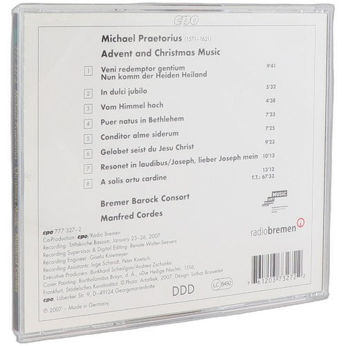 Michael Praetorius - Puer Natus In Bethlehem (Advent And Christmas Music) (CD) - Chorlton Analogue