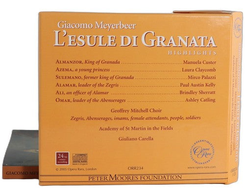 Meyerbeer - L'esule di Granata (Highlights) - CD - Opera Rara - 2005